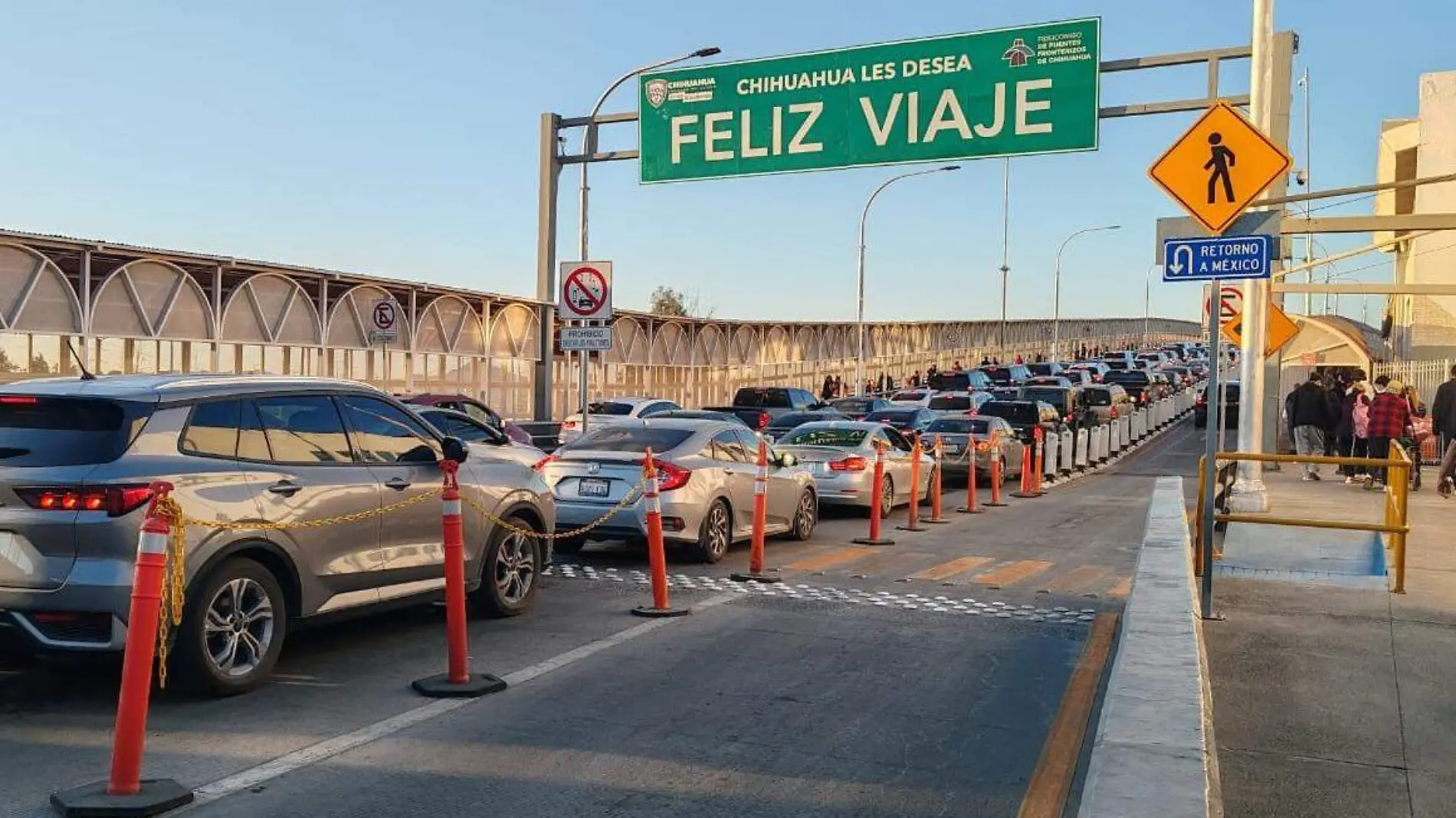 filas del puente